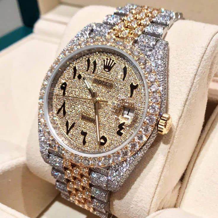 Ice Out Two-Tone Rolex